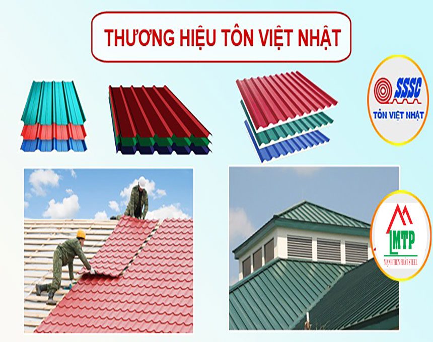 Bảng báo Giá Tôn Việt Nhật tại Huyện Nhà Bè Mới Nhất hiện nay