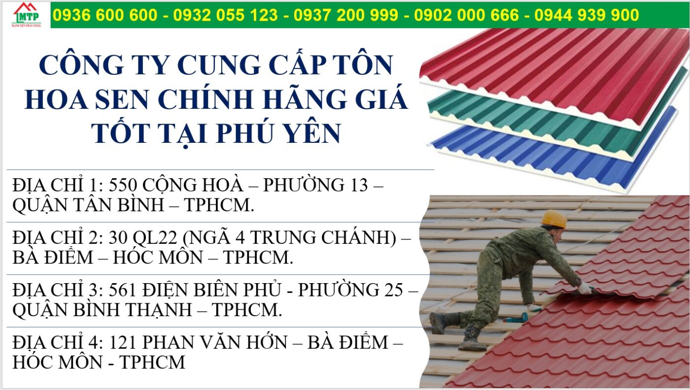 Dai Ly Ton Hoa Sen Tinh Phu Yen