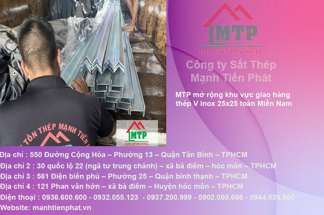 Thanh V Inox Mtp Gia Tot Nhat Mien Nam