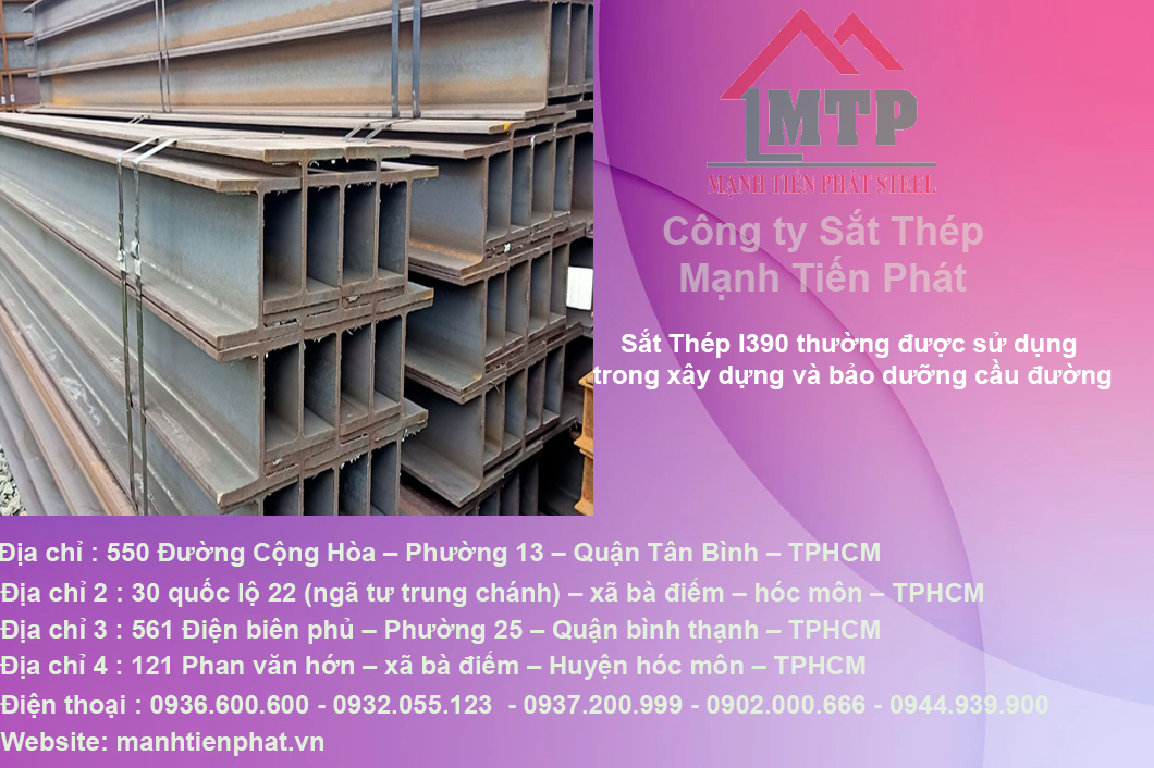 Mac Thep Hinh I390 Xay Dung
