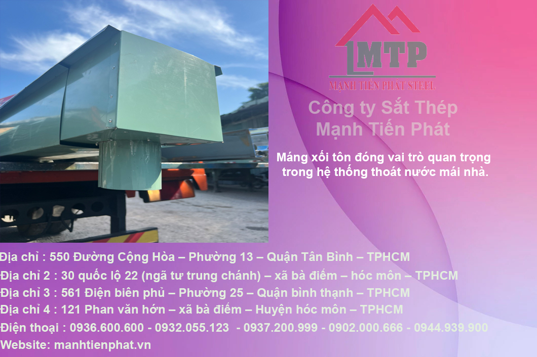 Nhà máy sản xuất gia công chấn máng xối tôn lạnh, gia công chặt chấn máng xối tôn màu, chấn máng xối tôn kẽm, gia công khoét lỗ máng xối tôn, gia công bịt đầu máng xối, gia công bắn bịt đầu rive bắn xilicon máng xối theo yêu cầu kích thước làm theo bản vẽ giá tốt nhất, giá rẻ nhất tại tphcm 5 gia chan mang toi xoi lanh