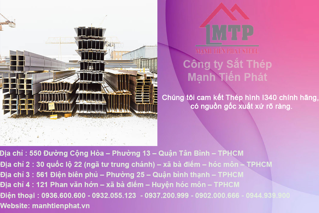 Cau Tao Thep Hinh I340 Posco