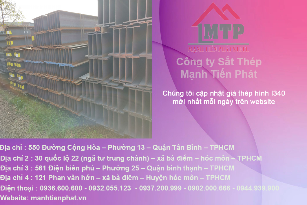 Noi Cung Cap Thep Hinh I340 Chat Luong Mtp