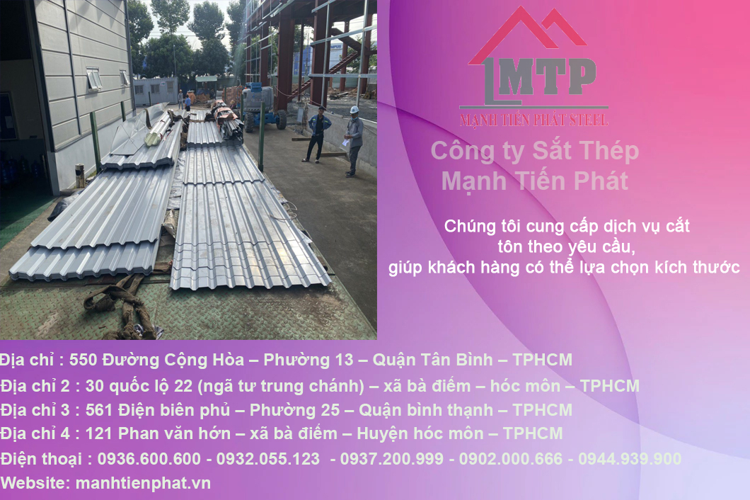 Ton Thep Manh Tien Phat ton hoa sen