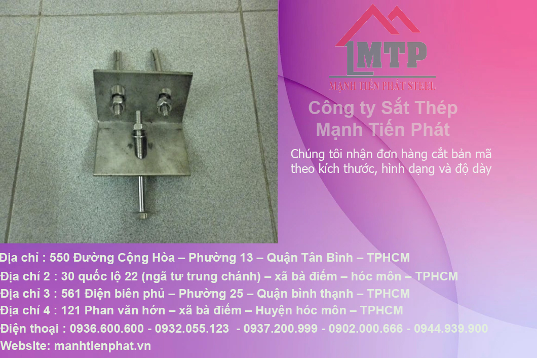 Gia công đục lỗ bản mã theo bản vẽ yêu cầu 8 gia thep ban ma