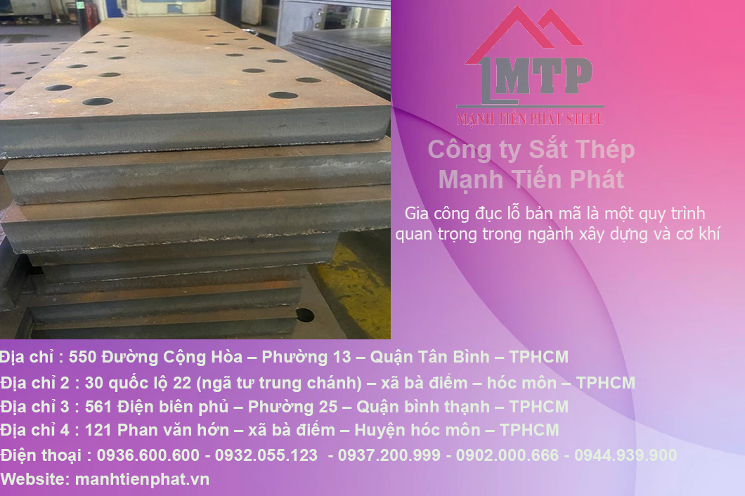 Gia công chặt bản mã theo quy cách bản vẽ tphcm 6 thep ban ma gia re