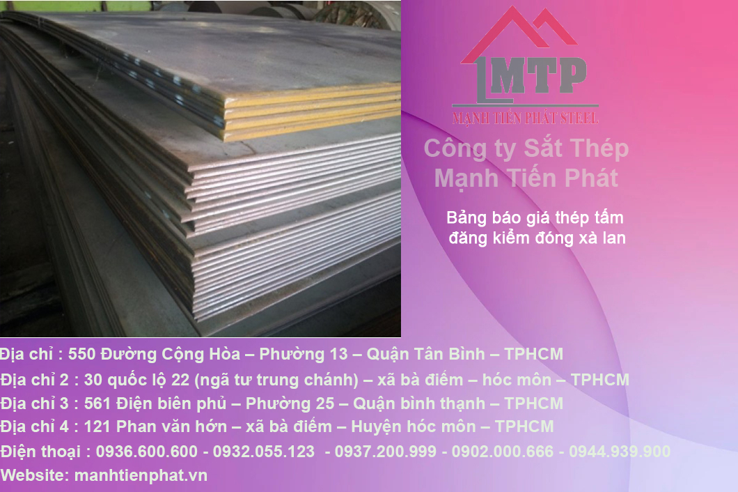 Thép tấm đăng kiểm đóng xà lan 6 thep tam chat luong mtp