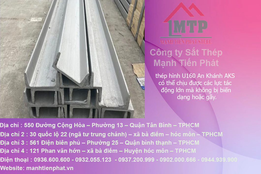 Thong So Ky Thuat Thep U inox khong Gi mtp