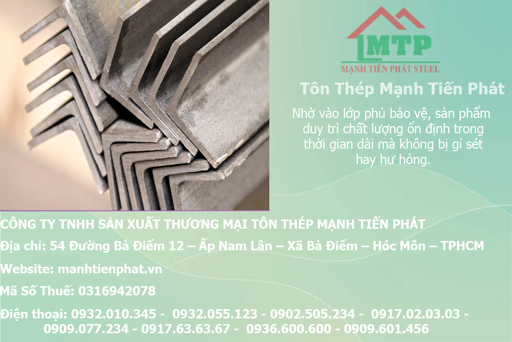 Bảng báo giá thép hình V80 An Khánh AKS tại Đắk Lắk 9 Bang quy cach thep hinh V