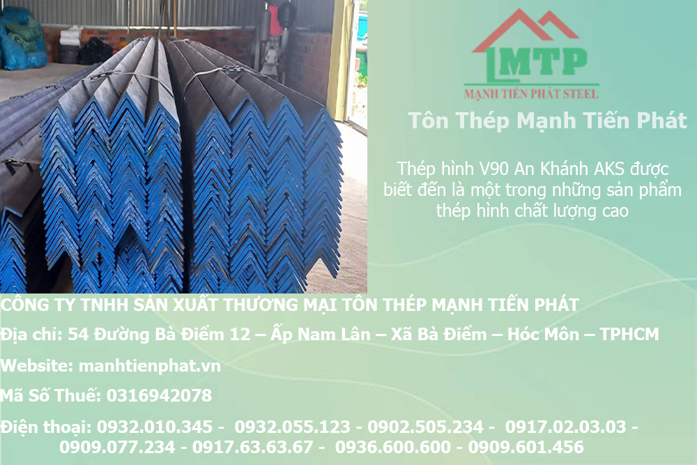 Bảng báo giá thép hình V90 An Khánh AKS tại Quận 3 9 Cau tao thep hinh v