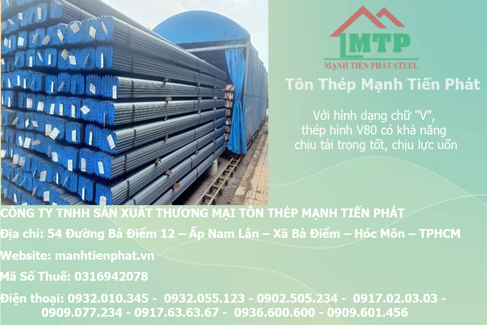 Bảng báo giá thép hình V80 An Khánh AKS tại Gia Lai 8 thep hinh v gia tot nhat thi truong