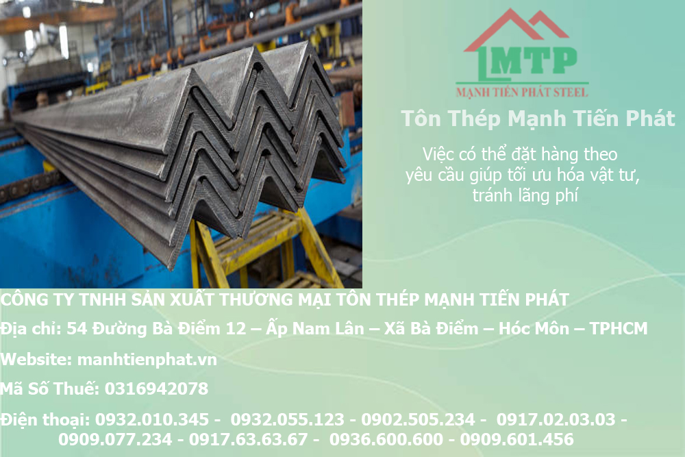 Bảng báo giá thép hình V150 An Khánh AKS tại Tây Ninh 10 bang bao gia sat thep v chinh hang