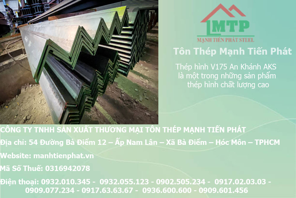 Bảng báo giá thép hình V175 An Khánh AKS tại An Giang 7 sat hinh v chinh hang