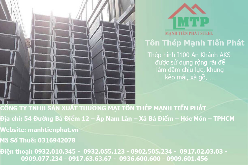 Bảng báo giá thép hình I100 An Khánh AKS tại Cà Mau 13 gia sat thep hinh chu i
