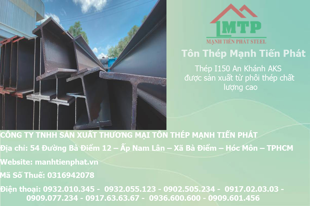 Bảng báo giá thép hình I150 An Khánh AKS tại Đắk Lắk 6 sat chu i xay dung