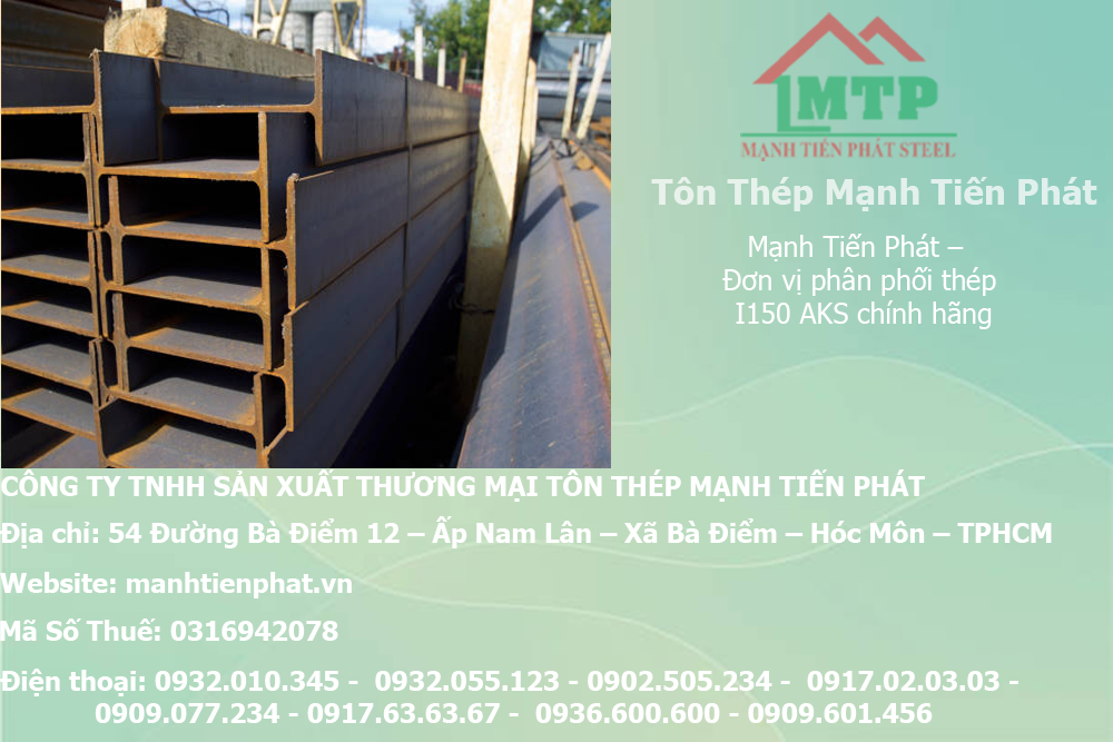 Bảng báo giá thép hình I150 An Khánh AKS tại Đắk Lắk 5 sat i chinh hang