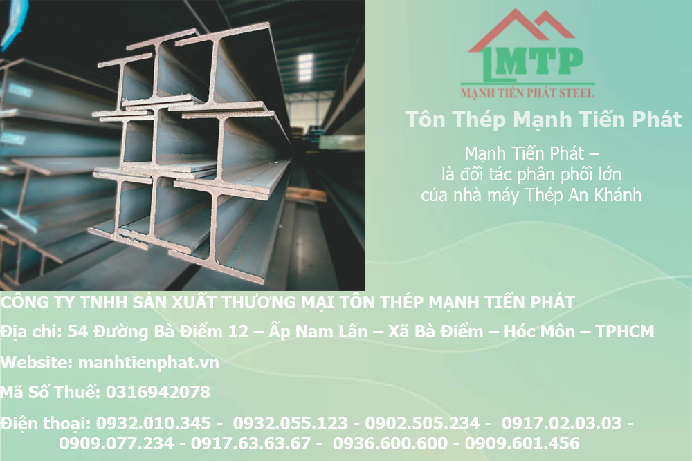 Bảng báo giá thép hình I150 An Khánh AKS tại Đắk Lắk 7 sat i xay dung
