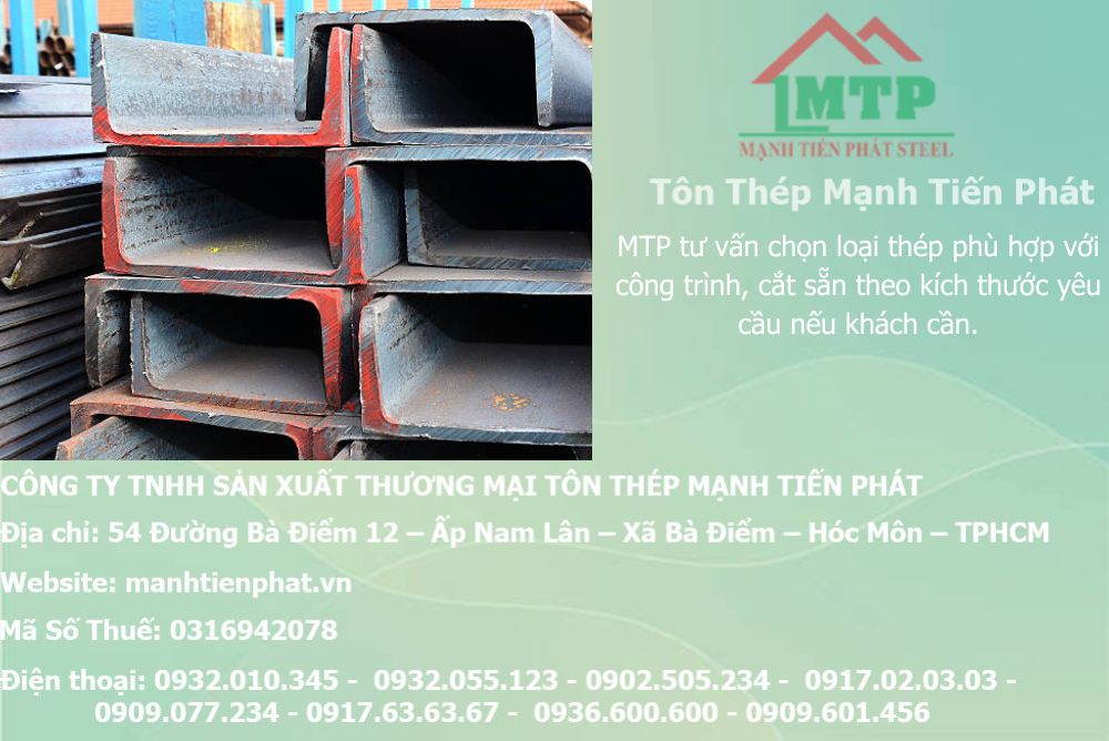 Bảng báo giá thép hình U80 Á Châu ACS tại Phường Vườn Lài 9 bang gia sat u a chau
