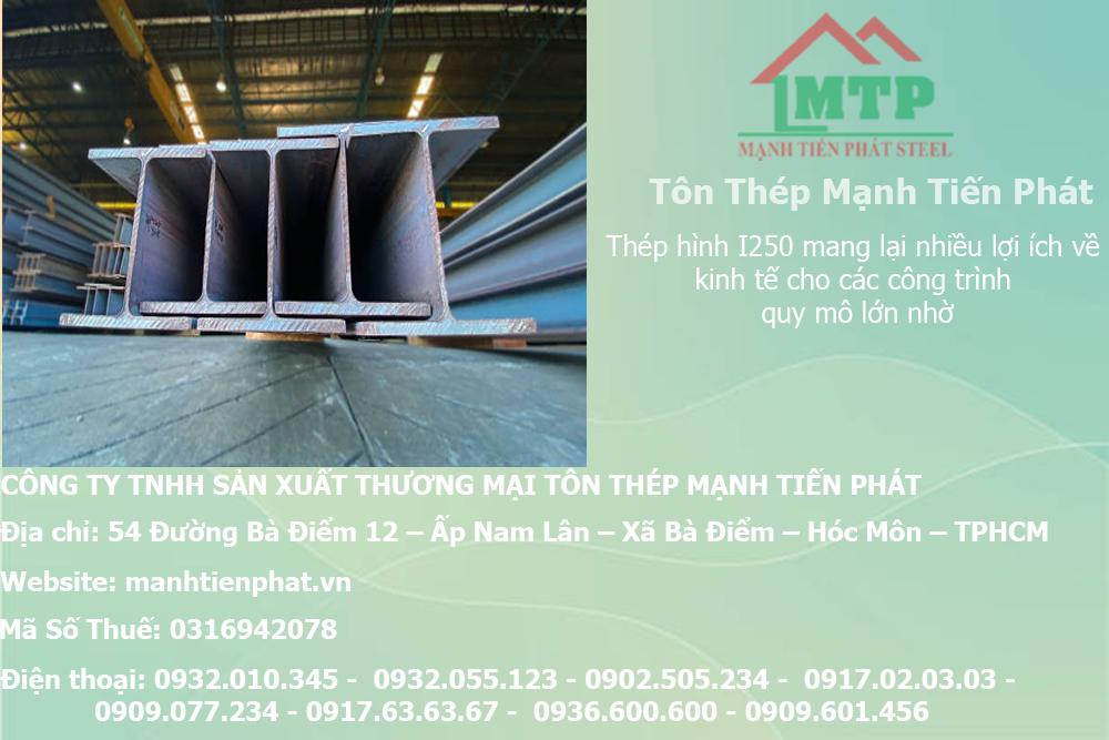 Bảng báo giá thép hình I250 An Khánh AKS tại Vĩnh Long 7 bang gia thep hinh xay dung
