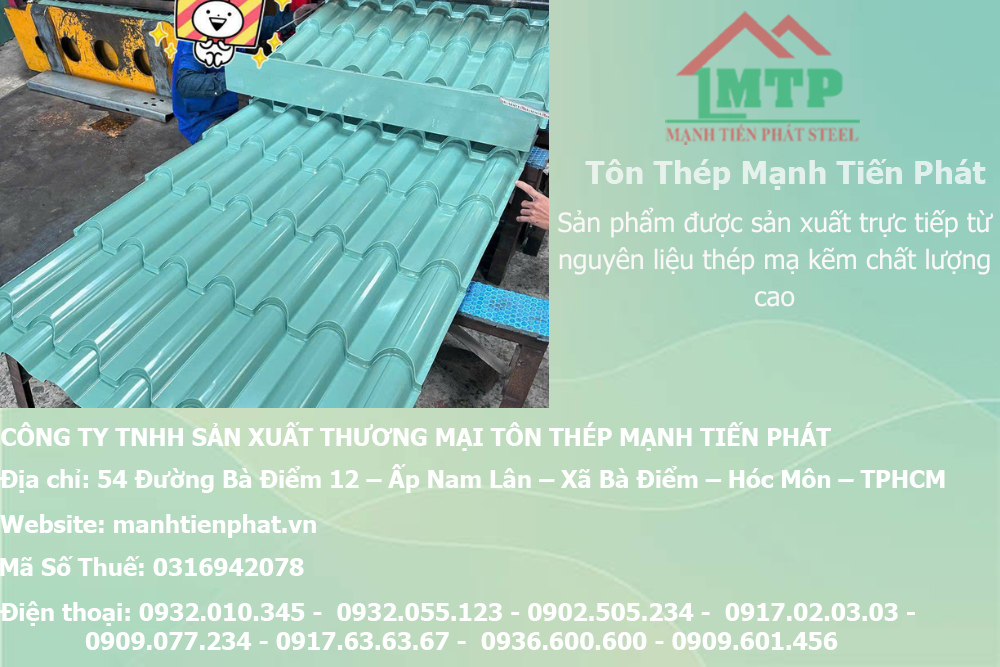 Bảng báo giá tôn sóng ngói giả ngói ruby hãng TÔN HOA SEN 3.5dem, 4dem, 4.5dem, 5dem, mua tôn sóng ngói ruby hãng TÔN HOA SEN độ dày 0.35mm, 4.0mm, 4.5mm, 5.0mm giá rẻ nhất hiện nay hôm hay tại tphcm 7 bang gia ton ruby hoa sen 02
