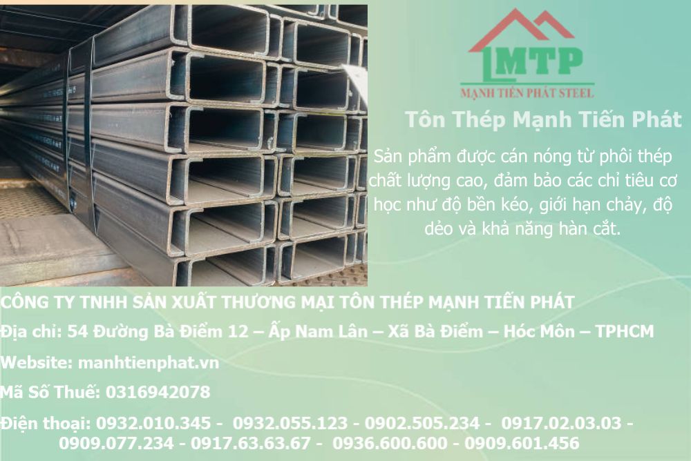 Bảng báo giá thép hình U80 Á Châu ACS tại Phường Vườn Lài 8 sat u a chau