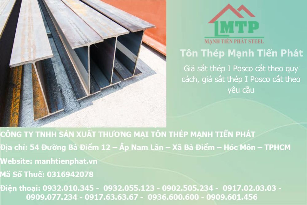 Giá sắt thép I Posco cắt theo quy cách, giá sắt thép I Posco cắt theo yêu cầu, mua sắt thép I Posco chặt cắt theo bản vẽ, đại lý bán sắt thép I Posco quy cách giá rẻ nhất tốt nhất hiện nay 6 thep hinh i posco 01
