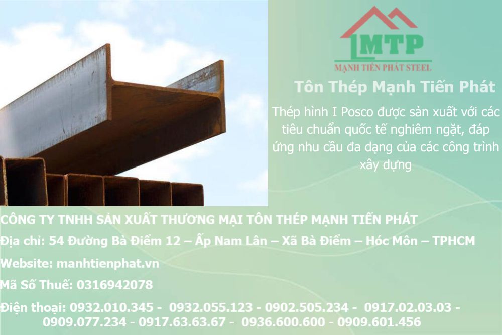 Giá sắt thép I Posco cắt theo quy cách, giá sắt thép I Posco cắt theo yêu cầu, mua sắt thép I Posco chặt cắt theo bản vẽ, đại lý bán sắt thép I Posco quy cách giá rẻ nhất tốt nhất hiện nay 7 thep hinh i posco 02