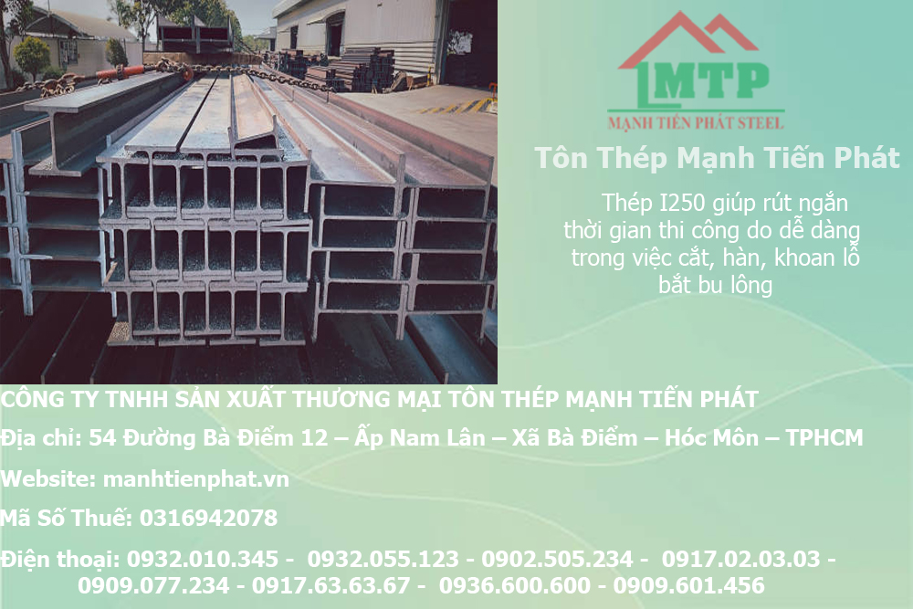 Bảng báo giá thép hình I250 An Khánh AKS tại An Giang 53 thep hinh i