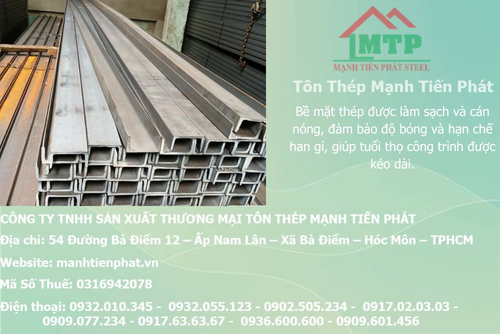 Bảng báo giá thép hình U65 Á Châu ACS tại Phường Diên Hồng 6 thep hinh u65 a chau 05