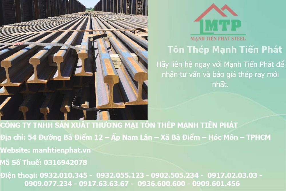 Bảng báo giá sắt thép các loại thép ray 9 bang bao gia thep ray cty manh tien phat