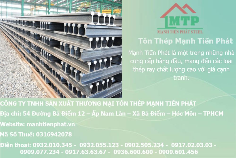 Bảng báo giá sắt thép các loại thép ray 7 bang bao gia thep ray mtp