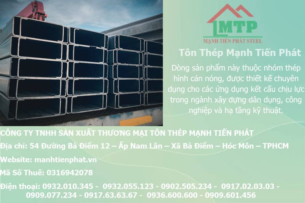 Bảng báo giá thép hình U100 Á Châu ACS tại Phường Tân Phú 11 gia sat u100 a chau xay dung