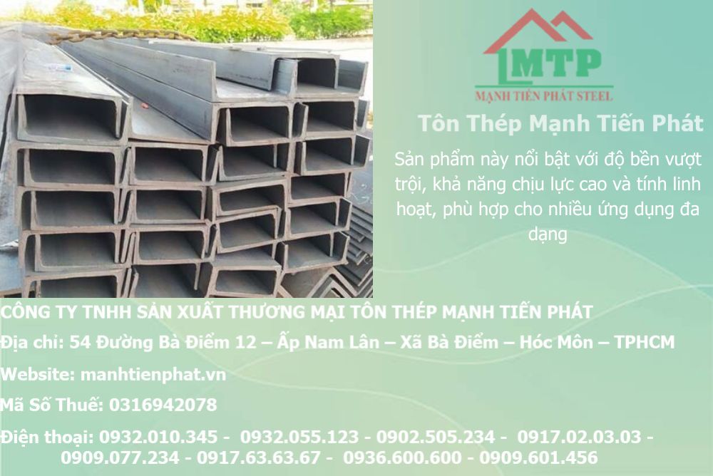 Bảng báo giá thép hình U140 Á Châu ACS tại Phường Tân Sơn Hòa 11 bang bao gia thep u140 acs mtp 1