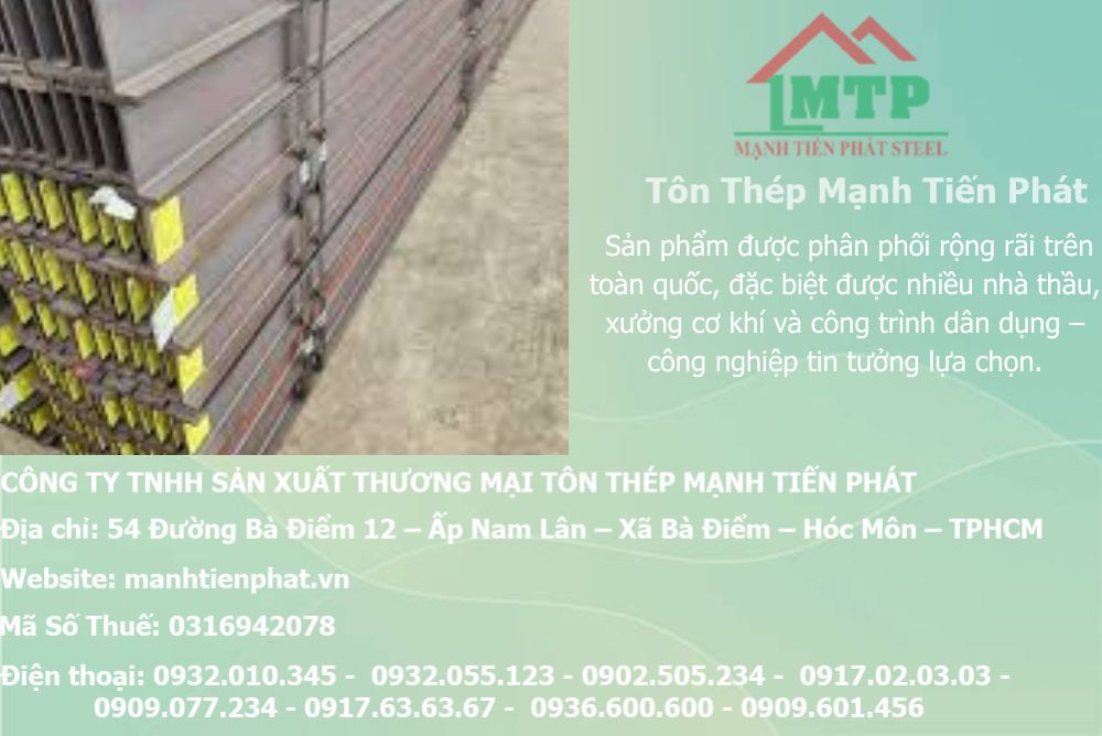 Bảng báo giá thép hình I100 Á Châu ACS tại Phường Cát Lái 8 bang bao gia thep hinh i100 14