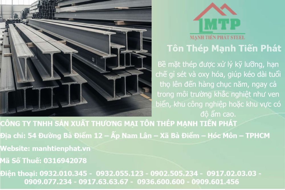 Bảng báo giá thép hình I100 Á Châu ACS tại Phường Đức Nhuận 4 bang bao gia thep hinh i100 24