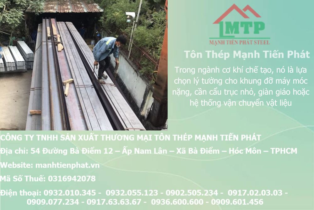 Bảng báo giá thép hình I100 Á Châu ACS tại Phường Bảy Hiền 6 bang bao gia thep hinh i100 8