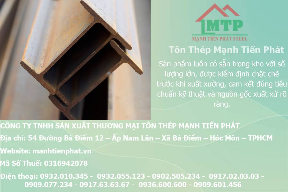 bang bao gia thep hinh i150 7