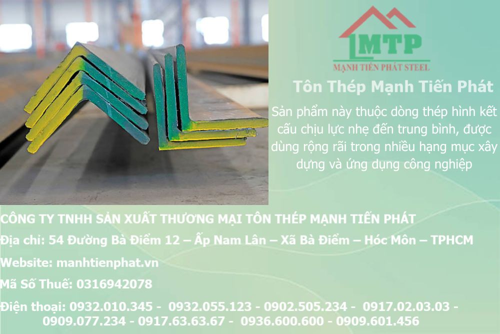 Bảng báo giá thép hình V50x50x3.0mm Á Châu ACS tại Phường Minh Phụng (Quận 11 (cũ)) 7 thep V50x50x3.0mm a chau 2