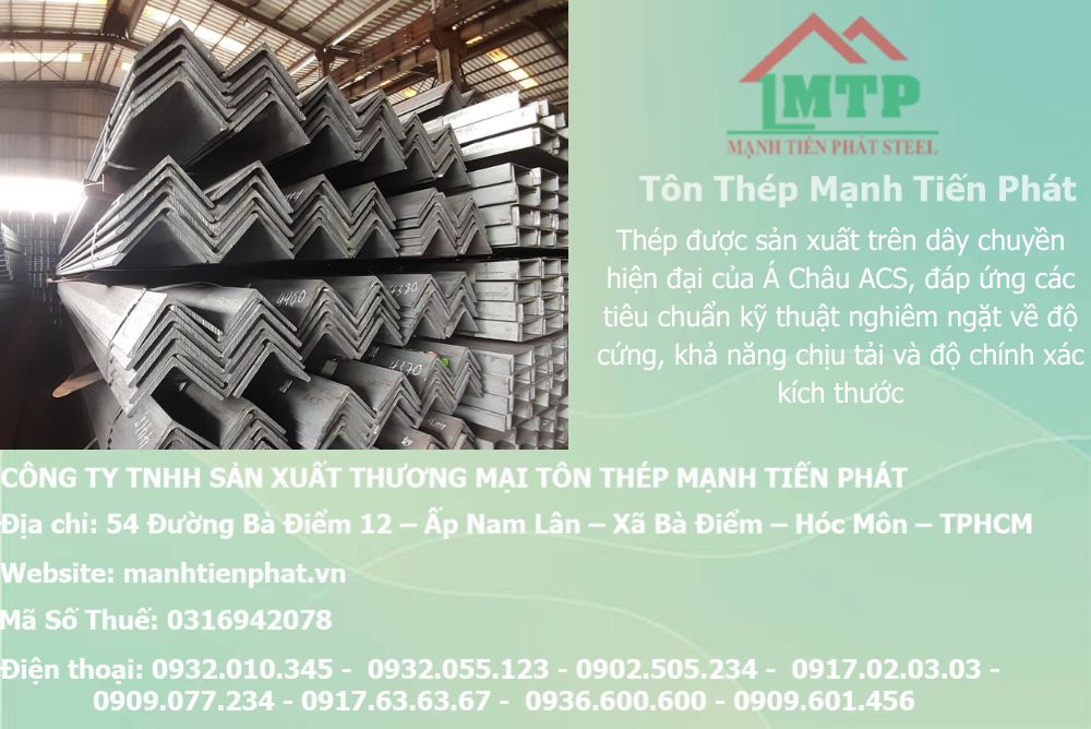 Bảng báo giá thép hình V80x80x8.0mm Á Châu ACS tại Phường Tân Phú (Quận Tân Phú (cũ)) 9 thep V80x80x8.0mm a chau 12