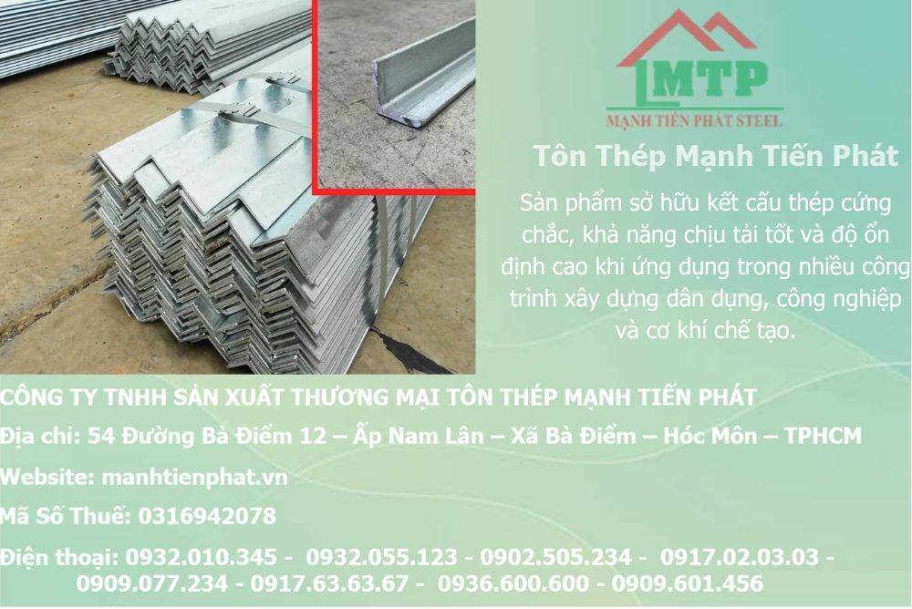 Bảng báo giá thép hình V80x80x8.0mm Á Châu ACS tại Khánh Hòa 6 thep V80x80x8.0mm a chau 20