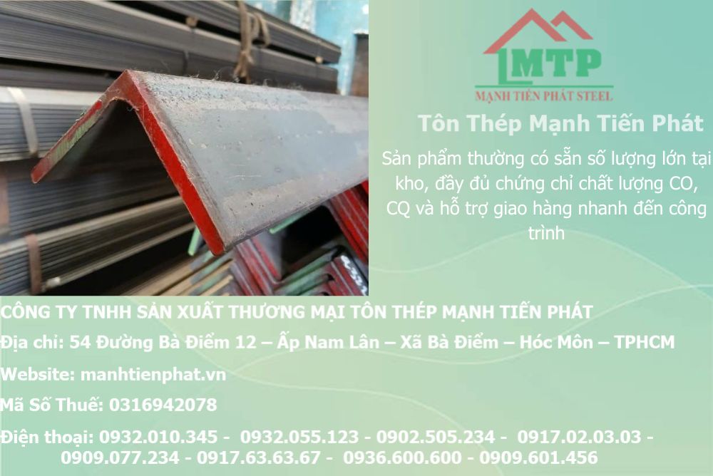 Bảng báo giá thép hình V80x80x8.0mm Á Châu ACS tại Phường Tân Phú (Quận Tân Phú (cũ)) 8 thep V80x80x8.0mm a chau 9