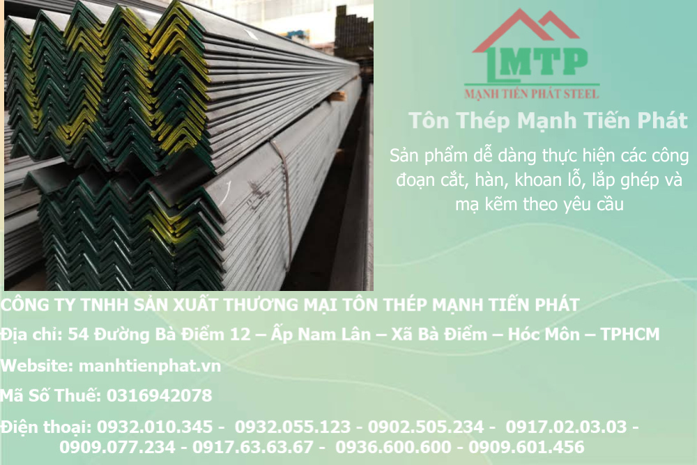 Bảng báo giá thép hình V130x130x10mm Á Châu ACS tại Phường Phú Thọ Hòa (Quận Tân Phú cũ) 7 thep V130x130x10mm a chau 11