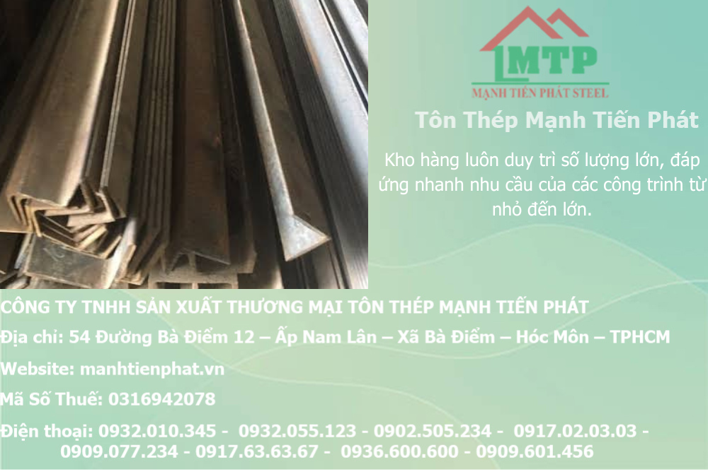 Bảng báo giá thép hình V130x130x10mm Á Châu ACS tại Phường Tân Sơn Nhất (Quận Tân Bình cũ) 6 thep V130x130x10mm a chau 27