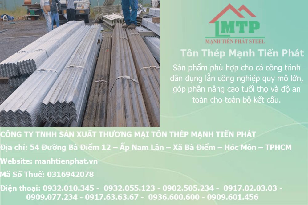 Bảng báo giá thép hình V90x90x10mm Á Châu ACS tại Phường An Khánh (TP. Thủ Đức (cũ)) 6 thep V90x90x10mm a chau 10