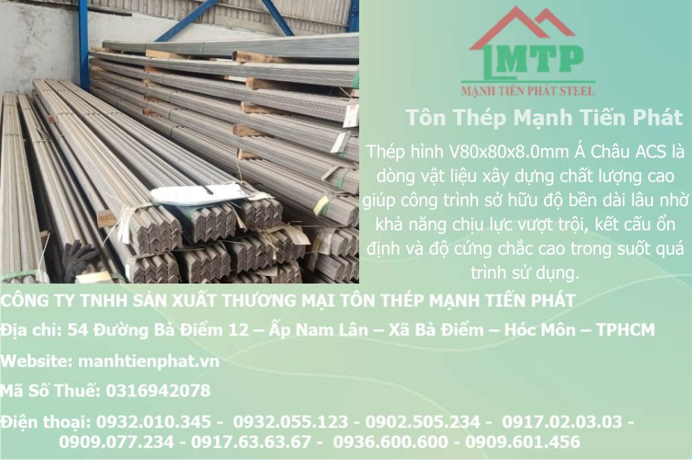 Bảng báo giá thép hình V90x90x10mm Á Châu ACS tại Phường Long Bình (TP. Thủ Đức (cũ)) 6 thep V90x90x10mm a chau 34