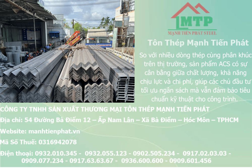 Bảng báo giá thép hình V200x200x20mm Á Châu ACS tại Phường Hòa Hưng (Quận 10 (cũ)) 8 thep V200x200x20mm a chau 35